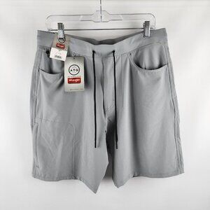 Wrangler x ATG Shorts Mens 34x9 Gray All Terrain Gear Performance Short NWT